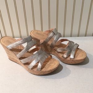 Born wedge sandals